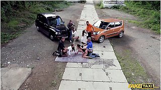 Hard Rough Outdoor Orgy With Eden Ivy, Rebecca Volpetti, Lady Gang And Jennifer Mendez