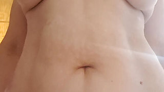 fucks a pillow, with hot movements