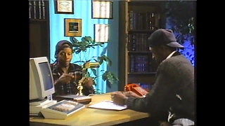 Big Black Tits and Ass for the Big Black Boss