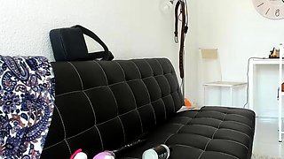 Blonde teen Sierras first erotic masturbation video