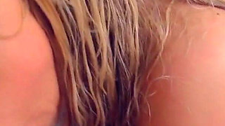 Sexy Teen Logan Montoya All Soaped up in the Shower Fuck Hung Big Cock Stud to Messy Facial