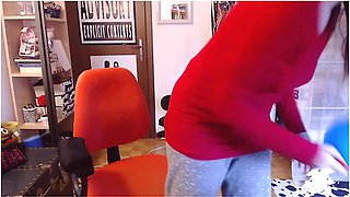 A Big Blue Balloon Gives Me An Orgasm Over And Over Again Wanna See How?