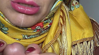 Big Tits Muslim Stepmom in Hijab Fucked by Stepson