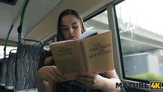 Mature4k. nail me in the bus! in front of everyone...