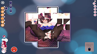 #2 [Mosaic Neko Wife 5] A girl with attractive stockings! Live Commentary Part 2