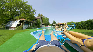 Sharing Hubby with Pool Girlfriends