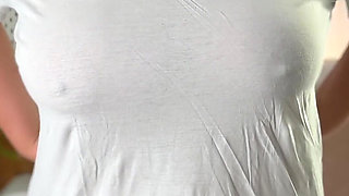 A Large MILF Smiles Beautifully From the Very Morning