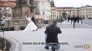 Hunt4k. il diritto di scoparmela durante la prima notte era mio
