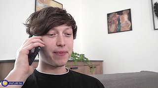 Fisting Cougars Irenka And Andrea V. Share A Toyboy In A Horny Old And Young Anal Threesome