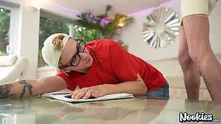 Older GILF Teacher Loves to Screw Younger Men