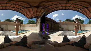 PURITYVR Perversions in public pool with Izadora