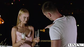 Gorgeous teen Blonde Nancy Ace got anal fuck near Eiffel Tower