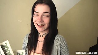 Likable young lady Veronica incredible POV sex scene