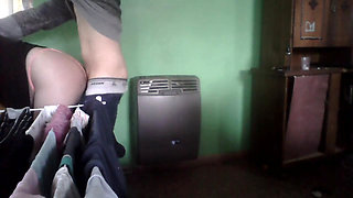 We Have Sex in the Kitchen Beside the Stove