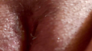 Fucking A Huge Black Dildo