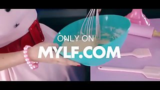 Huge boobed cougar Rachael Cavalli revenges cheating hubby and takes a hot load of sperm in her throat