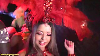 real brazilian carnaval anal party