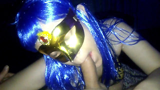 BLOWJOB AND FOOTJOB - GLORYHOLE