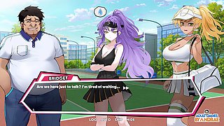 Tennis coach, adult game, hentai visual novel