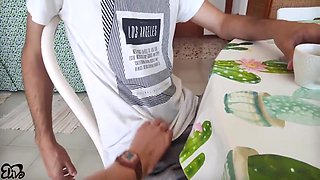 Giardiniere Italiano... Tettona Lo Paga In Natura Con Una Spagnola [dialoghi Italiano]