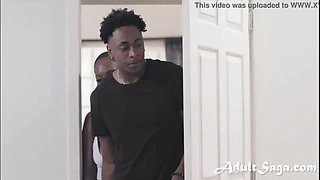 Ebony Step Mom Misty Stone Shares Step Son & Daughter in Hot Threesome