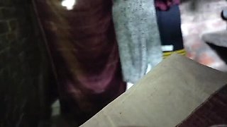 Desi Teacher Secretly Kisses Village Girl in Bathroom - Hot Indian Sex Fantasy