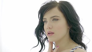 Sultry Tatti seduces with her luscious lips and irresistible curves in a wild ride of passion