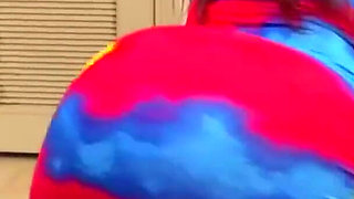 i made Stepdaddy cum 2 times on my big ass