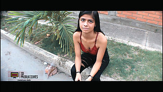 Indian Horny Brunette Gets Blowjob and Intense Fucking Until She Gets Filled With Pleasure