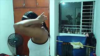 I Help My Neighbor Put up Her Window and Fuck Her Afterwards