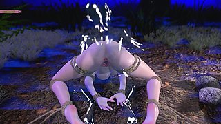 Feng Qing Er Fuck the Junggle Ghost - 3D Animation Hentai