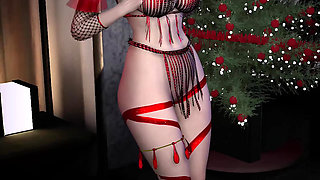 Asian Young Girl Seduces You with Her Dancing and Beautiful Body.