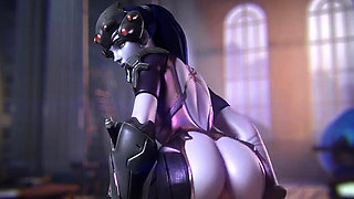 Big ass Overwatch heroes getting pussy fucked deeply