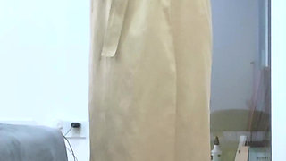 Fuck your pussy over silk stockings