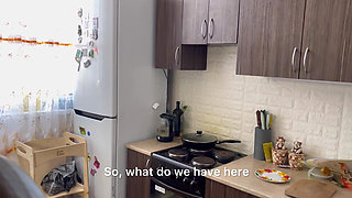 Giantess Devours: Tiny Man's Last Meal