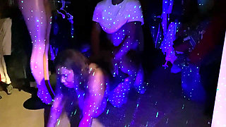 That big ass is a light show