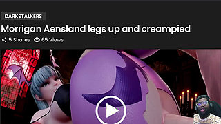 Thicc Ass Morrigan Creampied in Her Ass, Emma Frost Thighjob, Petite Alma Fucked From Behind