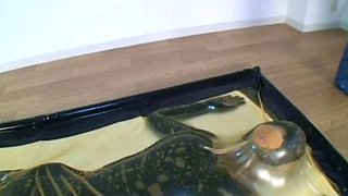 Amateur fetish BDSM action with redhead