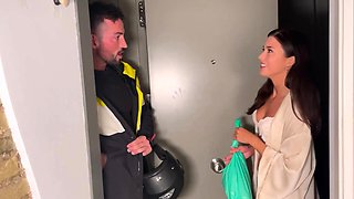 Hot Brunette Squirts And Takes Cock Like A Master