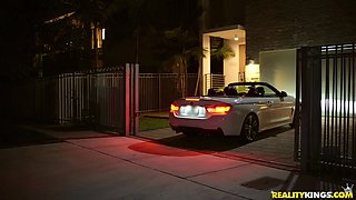 Oliver Flynn's Alleyway Passion Sparks Blonde Threesome Heat