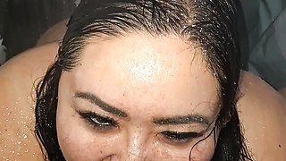 Slit drinking stepdaddy&#039;s piss