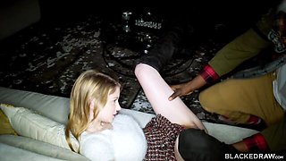 Blacked Raw featuring Bunny Colby and Jax Slayher's blonde video