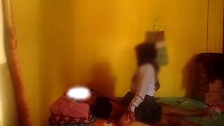 Indonesian Teen Hijab Homemade - Uncle Fucks Tight Pussy After School Creampie