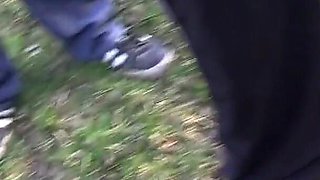 Fit Body MILF Has an Obsession with Sucking Stranger's Dicks and Taking Multiple Facials Outdoor