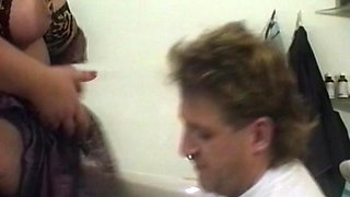 German Nurse Deep Throating Patient and Licking Pussy