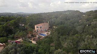 Lucky German Uber Driver Fucks Two Lesbians EmmaFox93 and Becky California in Hot Threesome