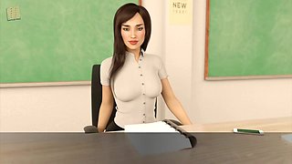 Steamy tale featuring a curvy figure with big ass and big boobs