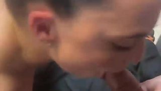 Italian slut get two loads of cum after shagging two guys