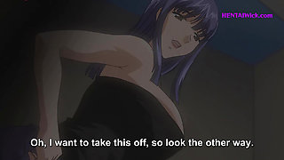 ''The Boss and the Secret Desires'' Trapped Together in a Broken Elevator - Hentai Sex Anime, ENG Sub