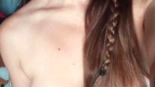 Pulled amateurs close up car sex